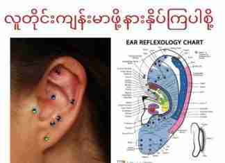 လူတိုင်းကျန်းမာဖို့ နားနှိပ်ကြပါစို့