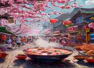 နွေဦးမှာ Chongqing နဲ့ Kunming ကို လွယ်လွယ်ကူကူ ထွက်မလား 🌸 MAI flight နဲ့ Cherry Blossom ခရီးစဉ် Cherry blossoms in Kunming and Chongqing hotpot street food spring travel from Myanmar